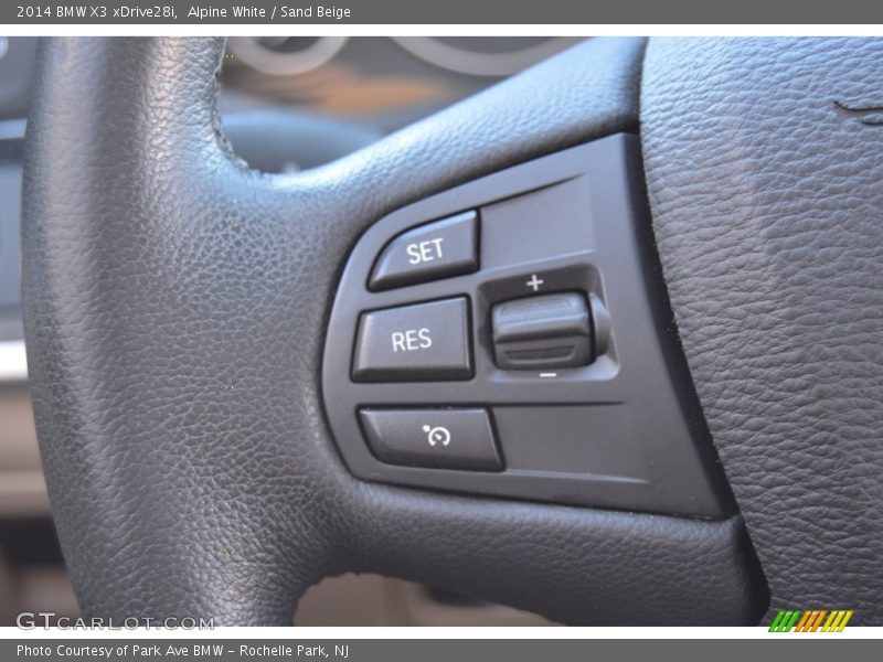 Alpine White / Sand Beige 2014 BMW X3 xDrive28i
