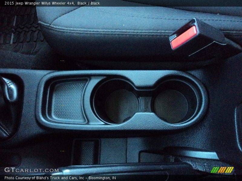 Black / Black 2015 Jeep Wrangler Willys Wheeler 4x4