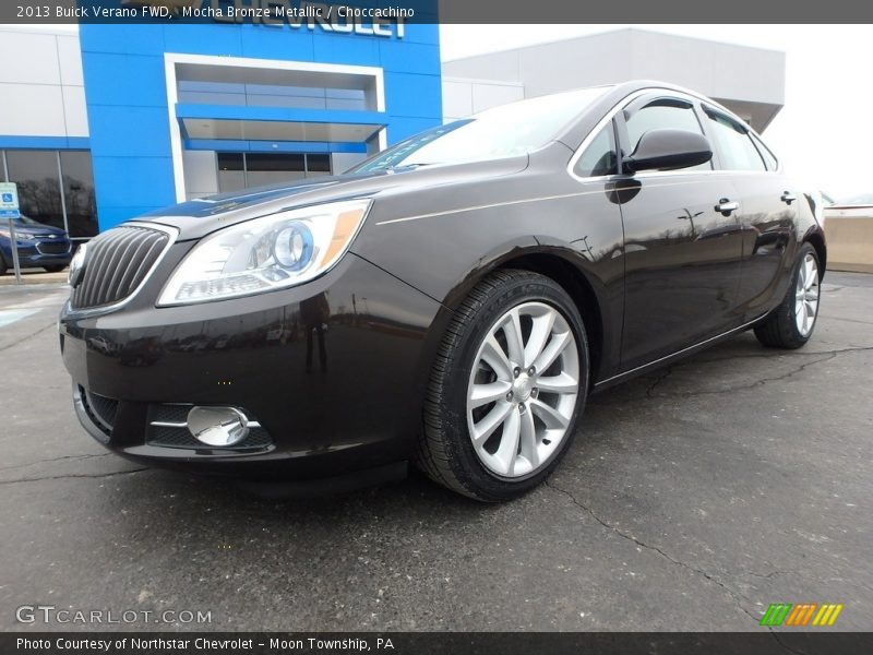 Mocha Bronze Metallic / Choccachino 2013 Buick Verano FWD