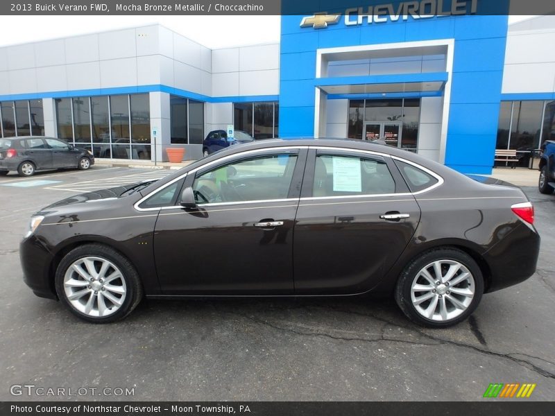 Mocha Bronze Metallic / Choccachino 2013 Buick Verano FWD