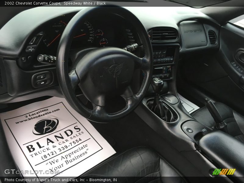 Dashboard of 2002 Corvette Coupe