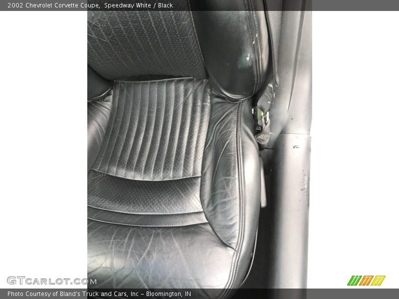 Speedway White / Black 2002 Chevrolet Corvette Coupe