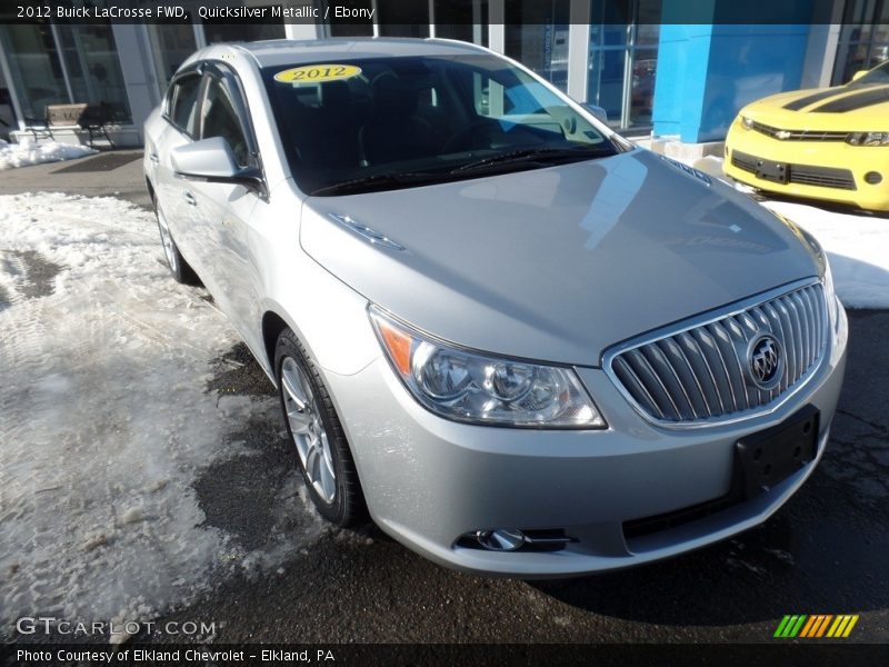 Quicksilver Metallic / Ebony 2012 Buick LaCrosse FWD