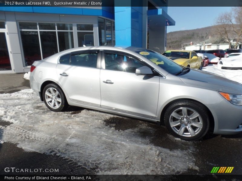Quicksilver Metallic / Ebony 2012 Buick LaCrosse FWD
