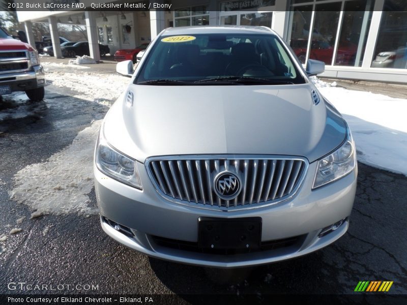 Quicksilver Metallic / Ebony 2012 Buick LaCrosse FWD