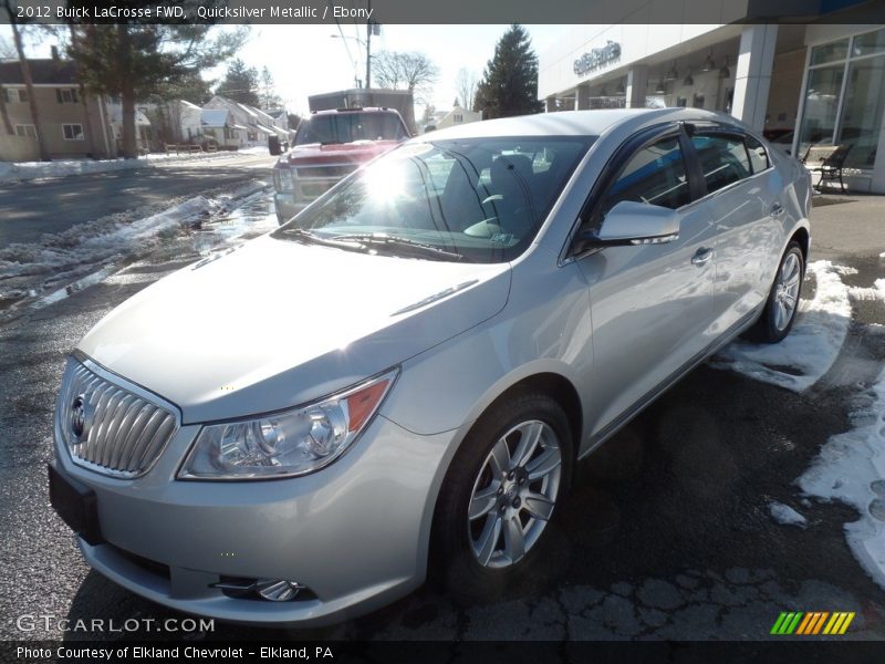 Quicksilver Metallic / Ebony 2012 Buick LaCrosse FWD