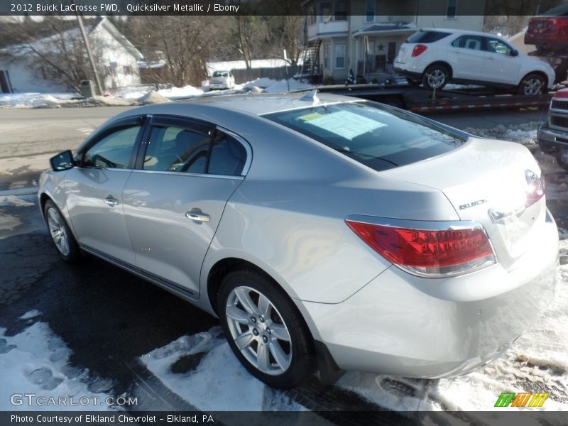 Quicksilver Metallic / Ebony 2012 Buick LaCrosse FWD