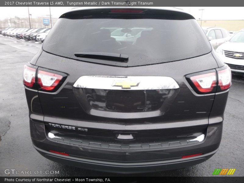 Tungsten Metallic / Dark Titanium/Light Titanium 2017 Chevrolet Traverse LS AWD