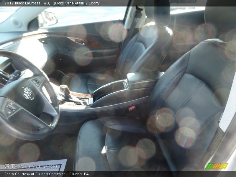 Quicksilver Metallic / Ebony 2012 Buick LaCrosse FWD