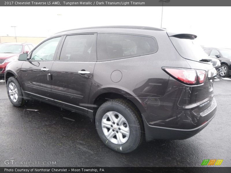 Tungsten Metallic / Dark Titanium/Light Titanium 2017 Chevrolet Traverse LS AWD