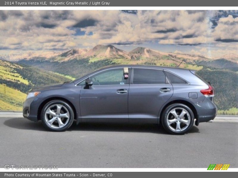 Magnetic Gray Metallic / Light Gray 2014 Toyota Venza XLE