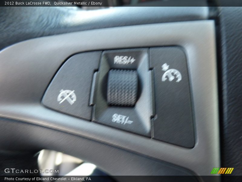 Quicksilver Metallic / Ebony 2012 Buick LaCrosse FWD