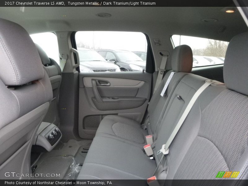 Tungsten Metallic / Dark Titanium/Light Titanium 2017 Chevrolet Traverse LS AWD