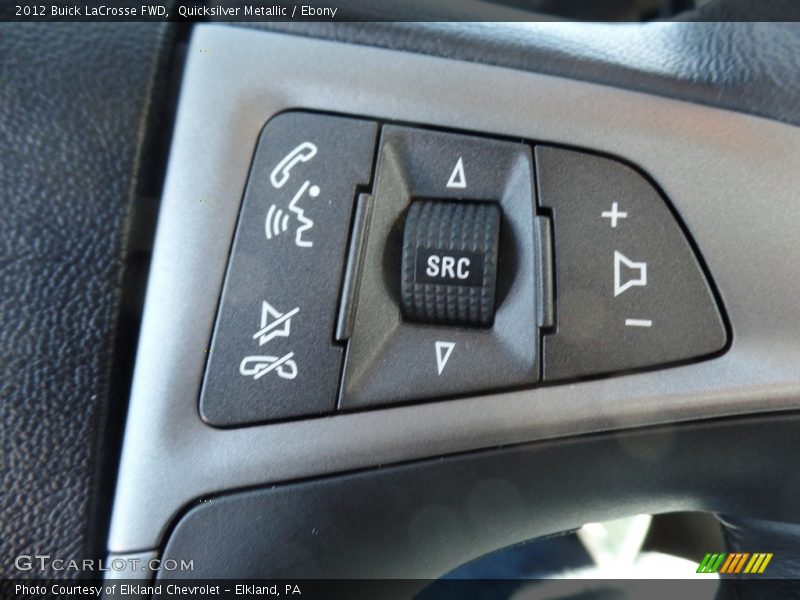 Quicksilver Metallic / Ebony 2012 Buick LaCrosse FWD