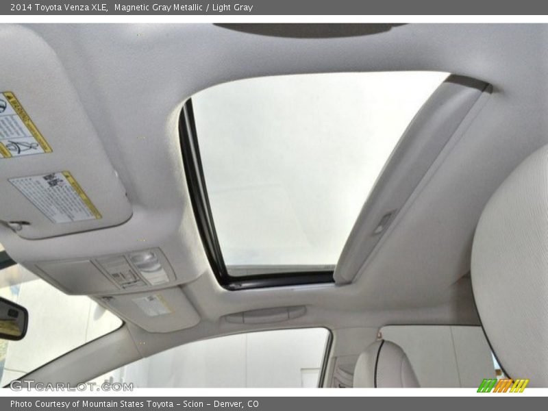 Magnetic Gray Metallic / Light Gray 2014 Toyota Venza XLE