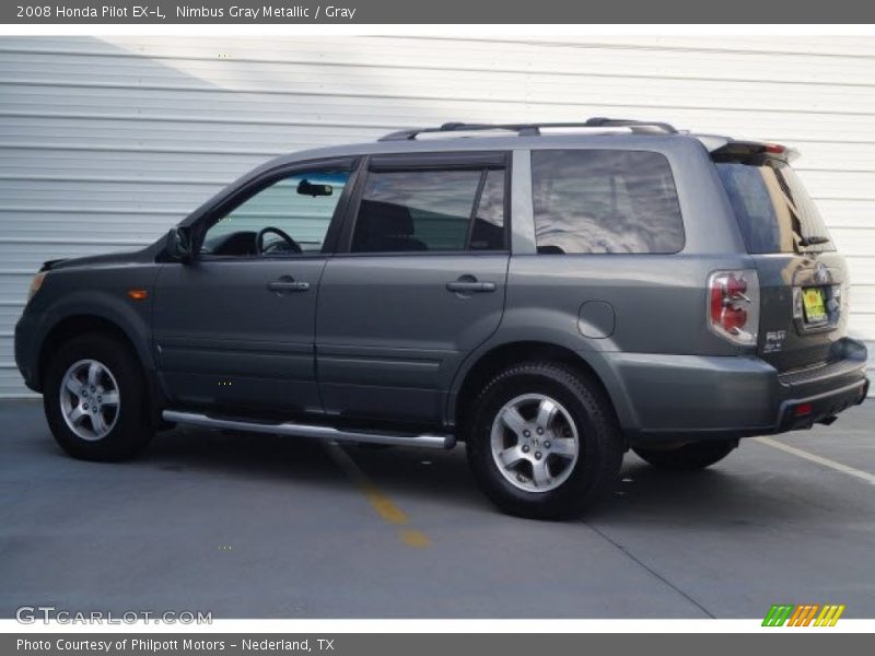 Nimbus Gray Metallic / Gray 2008 Honda Pilot EX-L