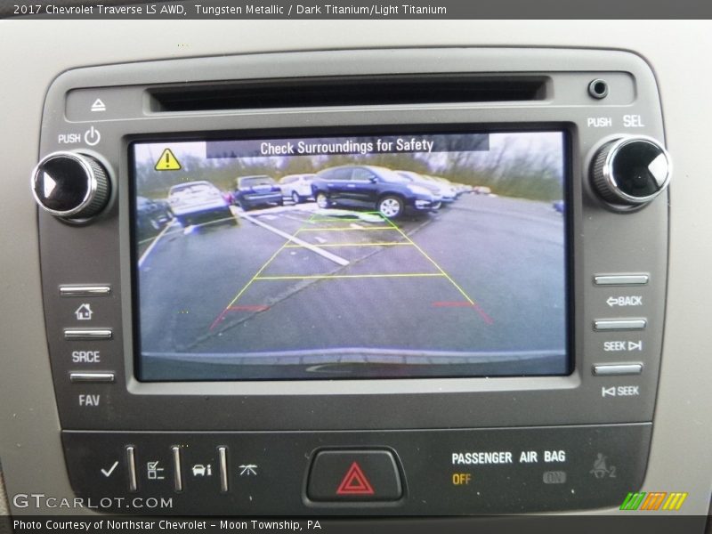 Tungsten Metallic / Dark Titanium/Light Titanium 2017 Chevrolet Traverse LS AWD