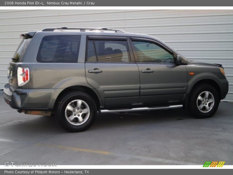 Nimbus Gray Metallic / Gray 2008 Honda Pilot EX-L