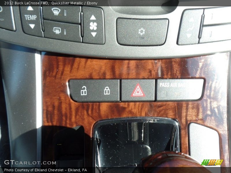 Quicksilver Metallic / Ebony 2012 Buick LaCrosse FWD