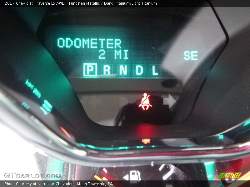 Tungsten Metallic / Dark Titanium/Light Titanium 2017 Chevrolet Traverse LS AWD