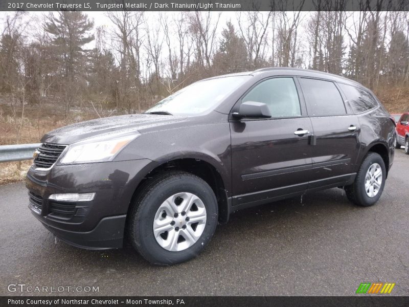 Tungsten Metallic / Dark Titanium/Light Titanium 2017 Chevrolet Traverse LS
