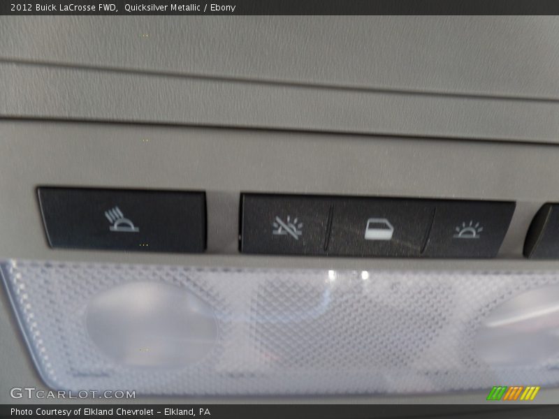 Quicksilver Metallic / Ebony 2012 Buick LaCrosse FWD