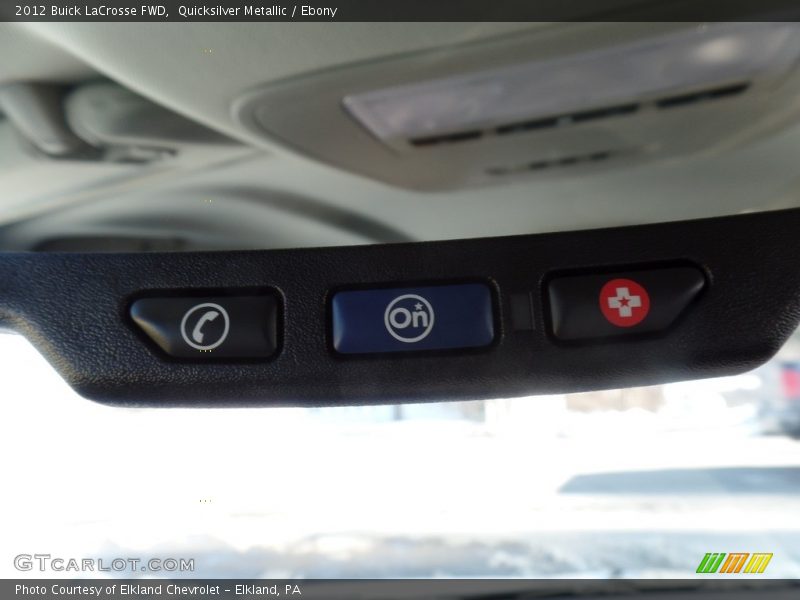 Quicksilver Metallic / Ebony 2012 Buick LaCrosse FWD