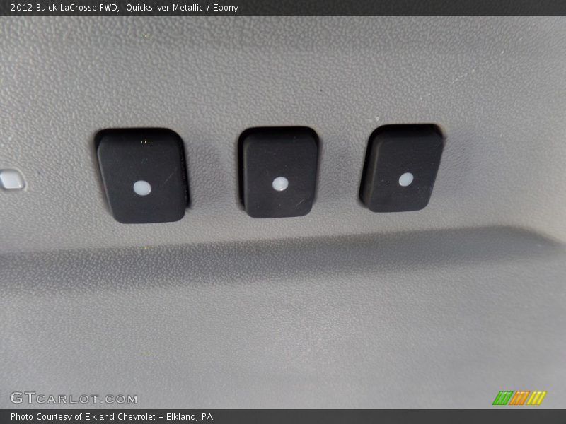 Quicksilver Metallic / Ebony 2012 Buick LaCrosse FWD