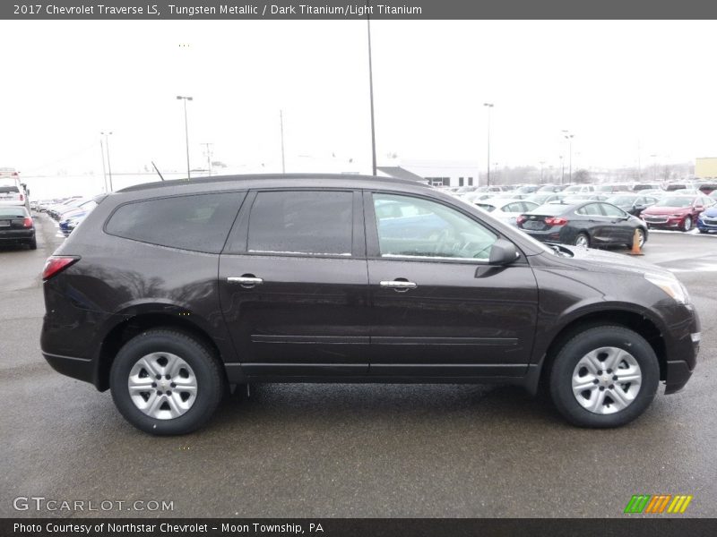 Tungsten Metallic / Dark Titanium/Light Titanium 2017 Chevrolet Traverse LS