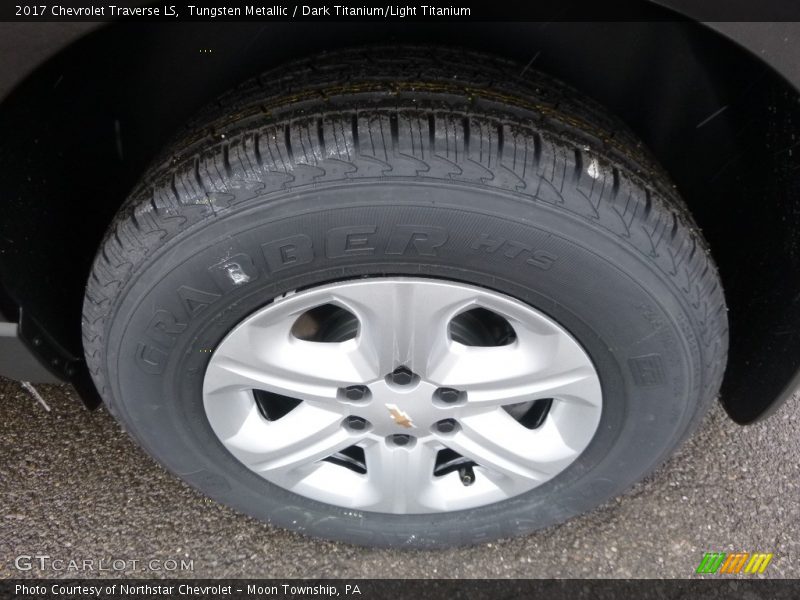 Tungsten Metallic / Dark Titanium/Light Titanium 2017 Chevrolet Traverse LS