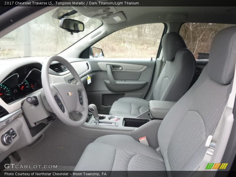 Tungsten Metallic / Dark Titanium/Light Titanium 2017 Chevrolet Traverse LS