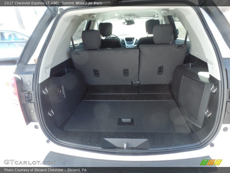 Summit White / Jet Black 2017 Chevrolet Equinox LT AWD