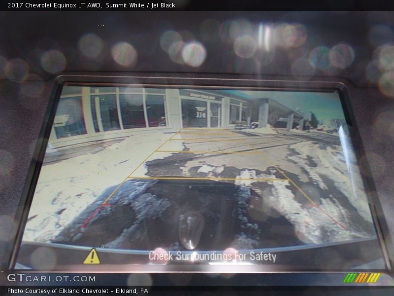 Summit White / Jet Black 2017 Chevrolet Equinox LT AWD