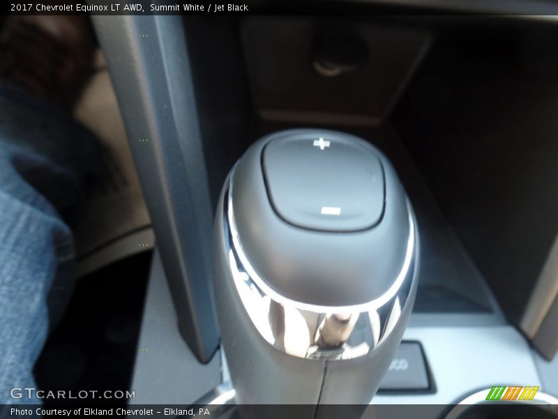 Summit White / Jet Black 2017 Chevrolet Equinox LT AWD