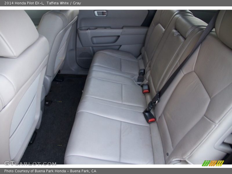 Taffeta White / Gray 2014 Honda Pilot EX-L