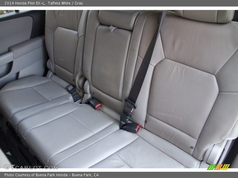 Taffeta White / Gray 2014 Honda Pilot EX-L