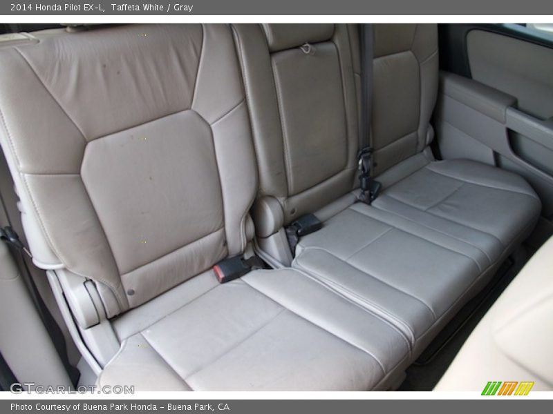 Taffeta White / Gray 2014 Honda Pilot EX-L