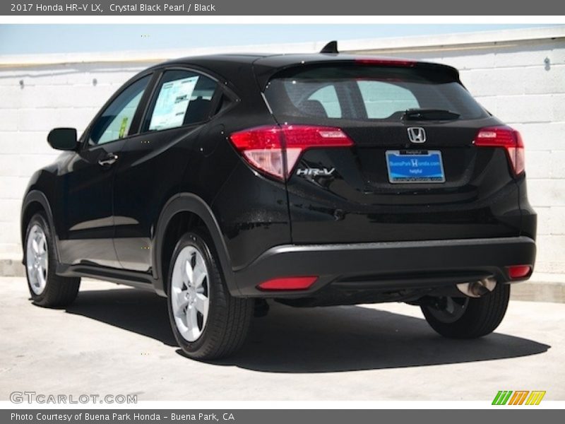 Crystal Black Pearl / Black 2017 Honda HR-V LX