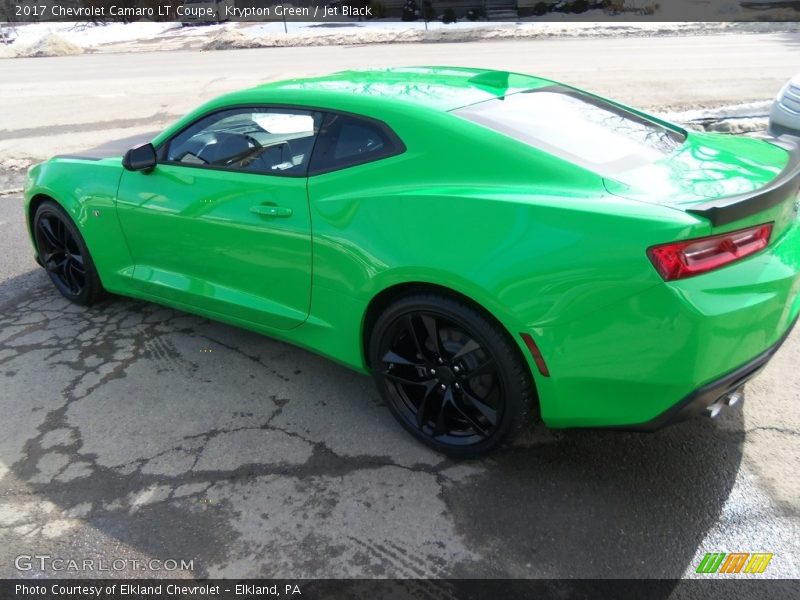 Krypton Green / Jet Black 2017 Chevrolet Camaro LT Coupe