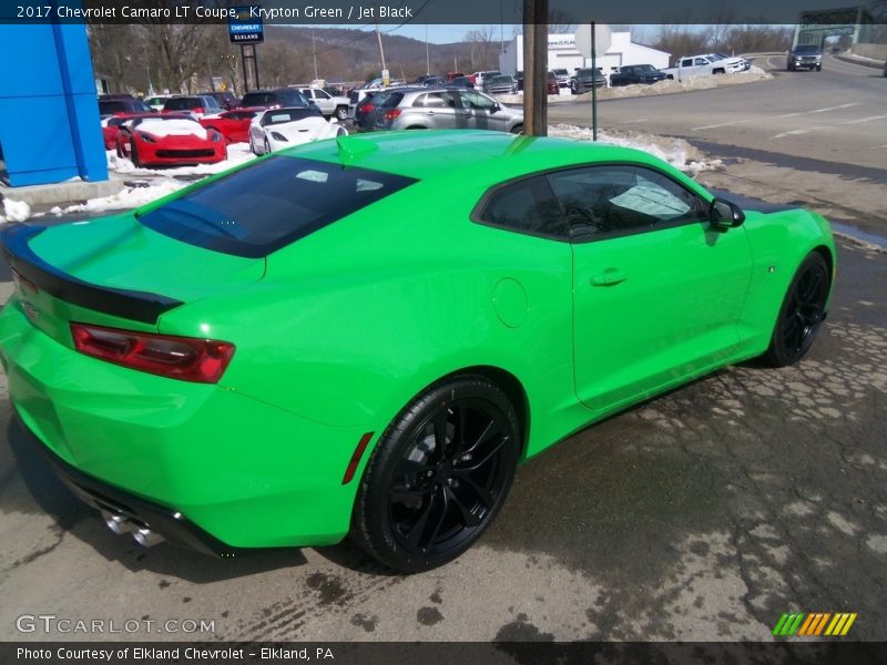 Krypton Green / Jet Black 2017 Chevrolet Camaro LT Coupe