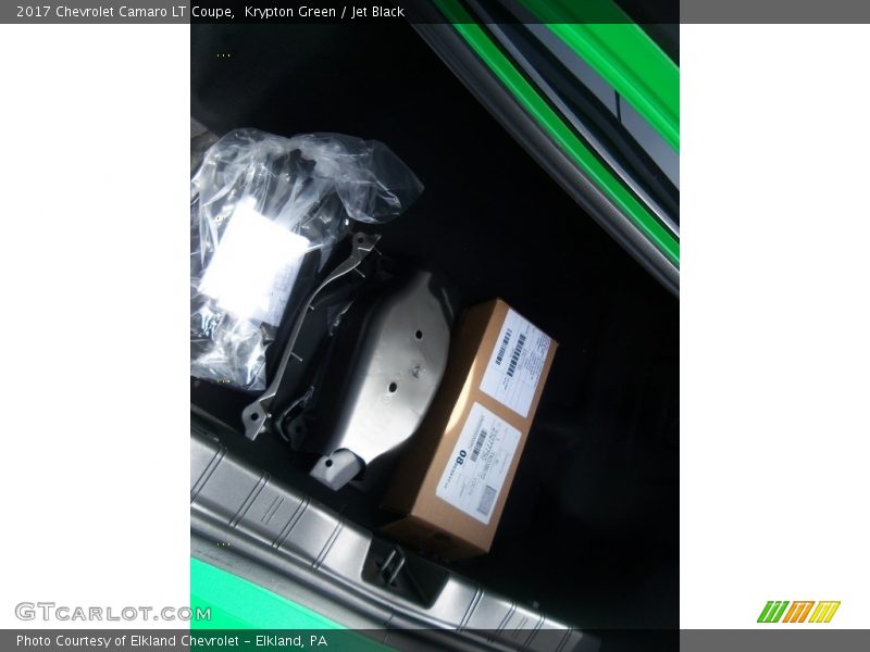Krypton Green / Jet Black 2017 Chevrolet Camaro LT Coupe