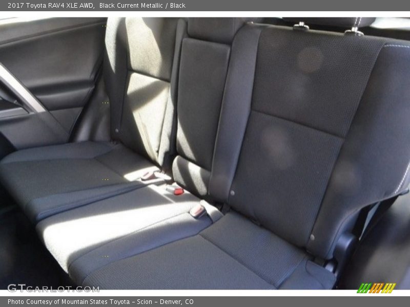 Black Current Metallic / Black 2017 Toyota RAV4 XLE AWD