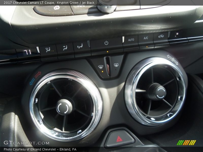 Krypton Green / Jet Black 2017 Chevrolet Camaro LT Coupe
