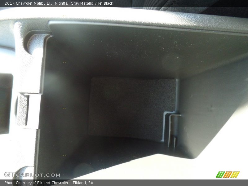Nightfall Gray Metallic / Jet Black 2017 Chevrolet Malibu LT