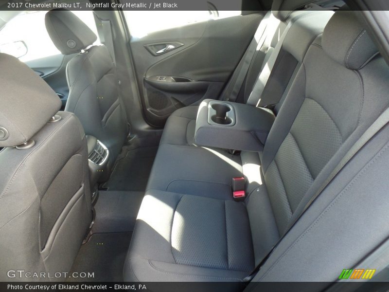 Nightfall Gray Metallic / Jet Black 2017 Chevrolet Malibu LT