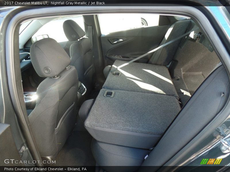Nightfall Gray Metallic / Jet Black 2017 Chevrolet Malibu LT