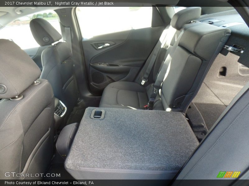 Nightfall Gray Metallic / Jet Black 2017 Chevrolet Malibu LT