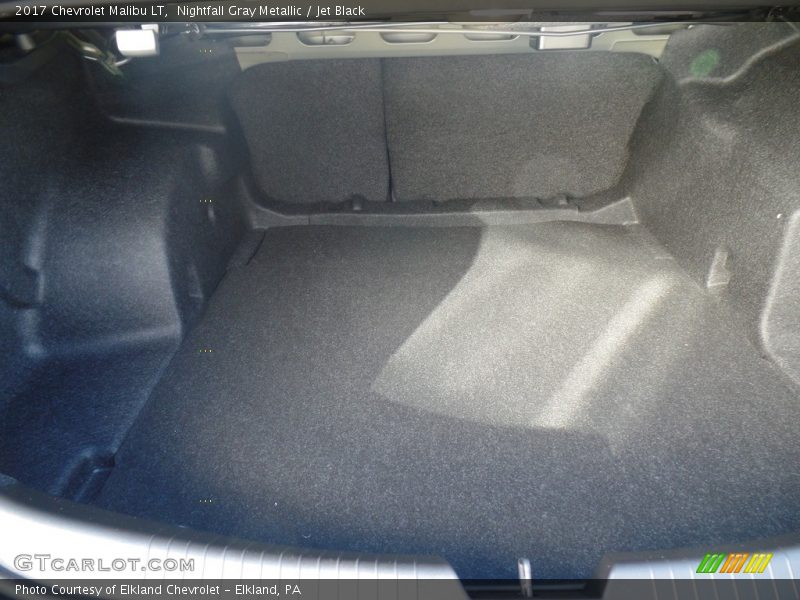 Nightfall Gray Metallic / Jet Black 2017 Chevrolet Malibu LT
