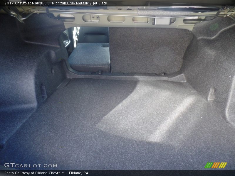 Nightfall Gray Metallic / Jet Black 2017 Chevrolet Malibu LT