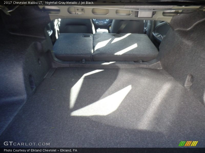 Nightfall Gray Metallic / Jet Black 2017 Chevrolet Malibu LT